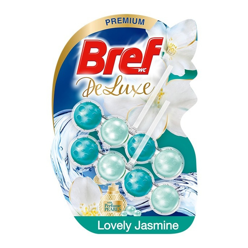 WC-värskendaja DeLuxe Jasmine, BREF, 100 g