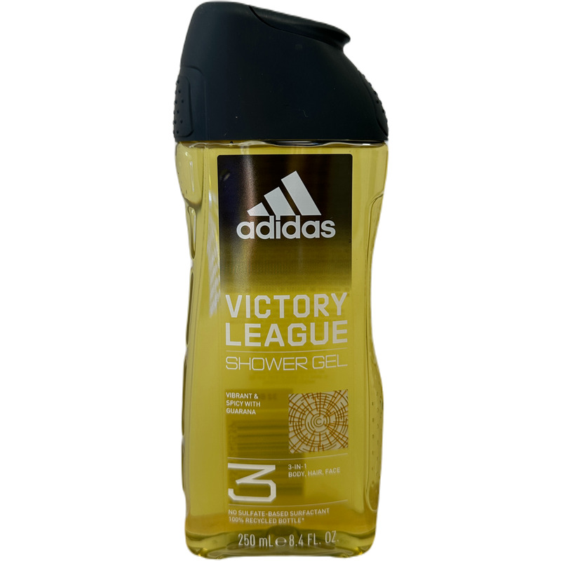Dušigeel 3in1 Victory League, ADIDAS, 250 ml