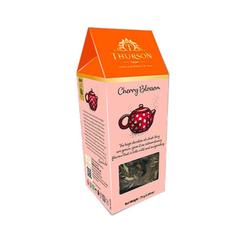 Roheline tee kirsiõie, THURSON, 75 g