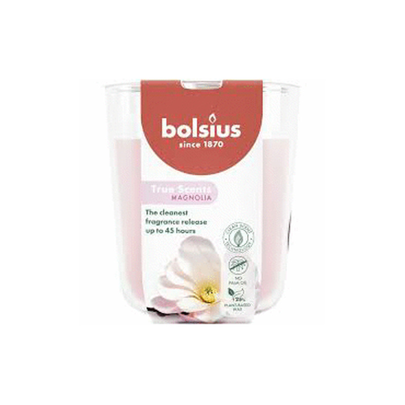 Küünal klaasis BOLSIUS magnol.