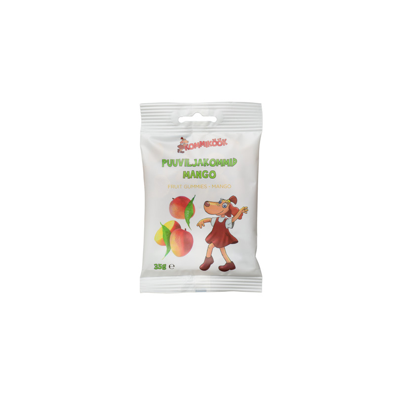 KAST 20 tk! Lotte puuviljakommid, mango 35g