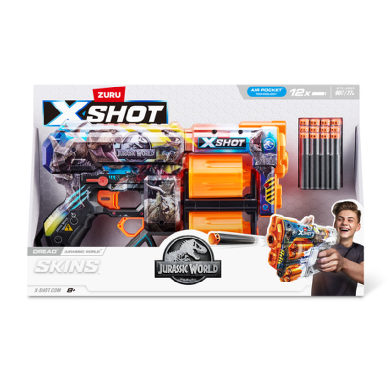 Mängupüstol X-shot Dread Skins Jurassic World 36754