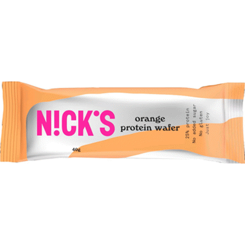 Proteiinivahvel apelsini NICK'S 40g