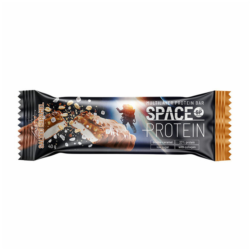 SPACE PROTEIN MULTILAYER Soolakaramelliga proteiinibatoon 40g