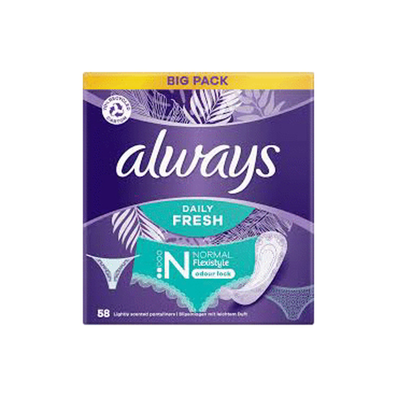 Pesukaitsmed ALWAYS Flexi Style 58tk