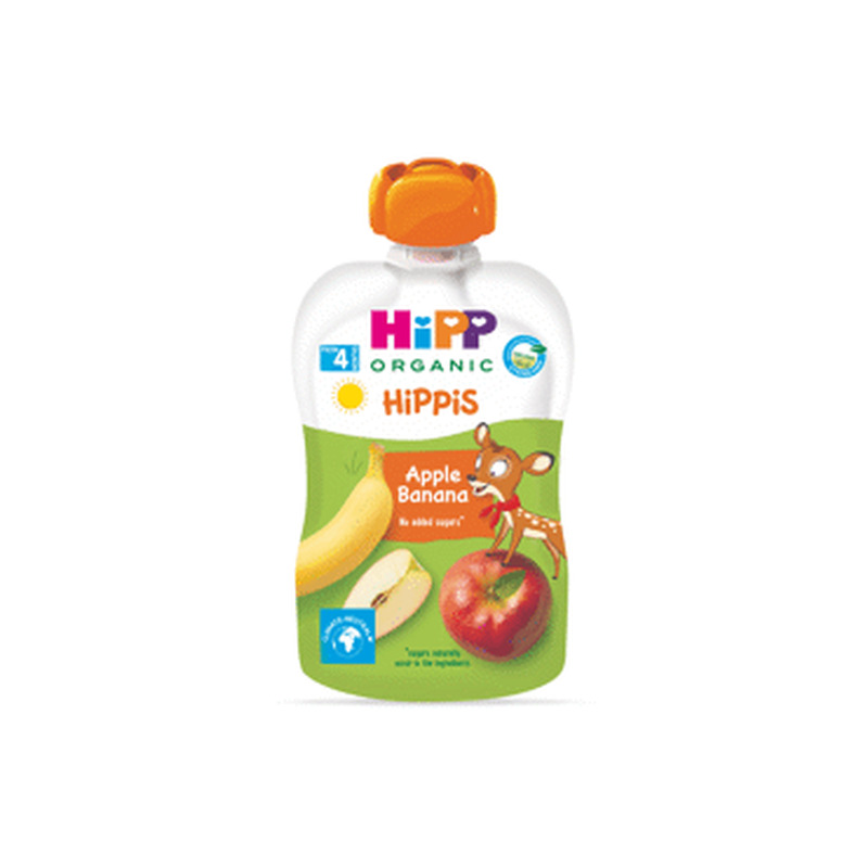Õunapüree banaaniga HIPP BIO 100g 4k