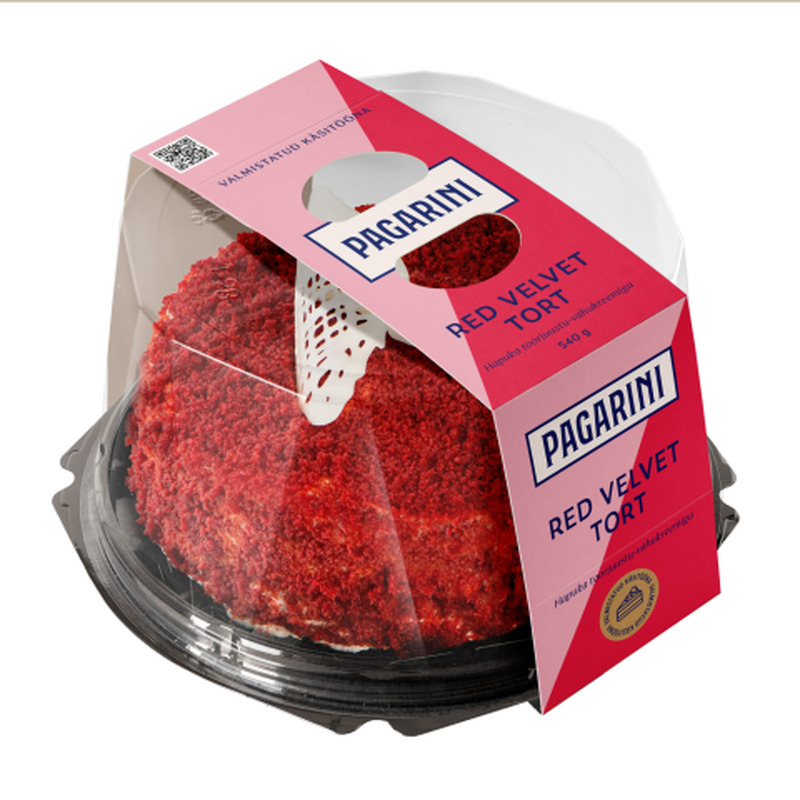 Tort Red Velvet Pagarini 540g