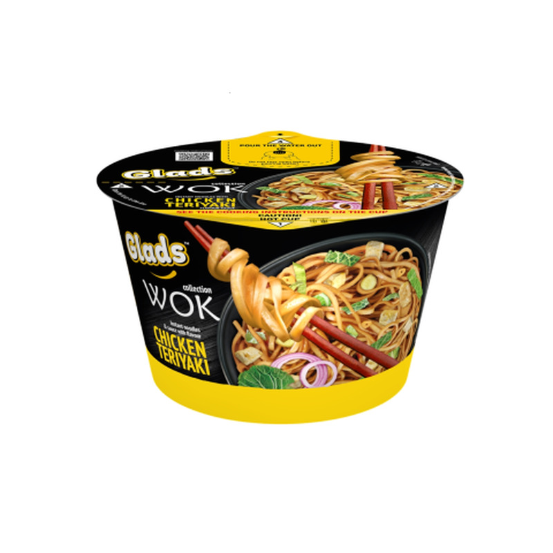 Kiirnuudlid Wok Chicken Teriyaki kastmega 95g