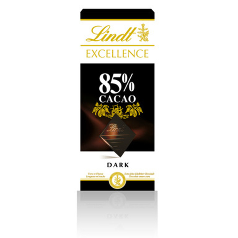 Môrušokolaad Excellence Dark 85%, LINDT, 100g