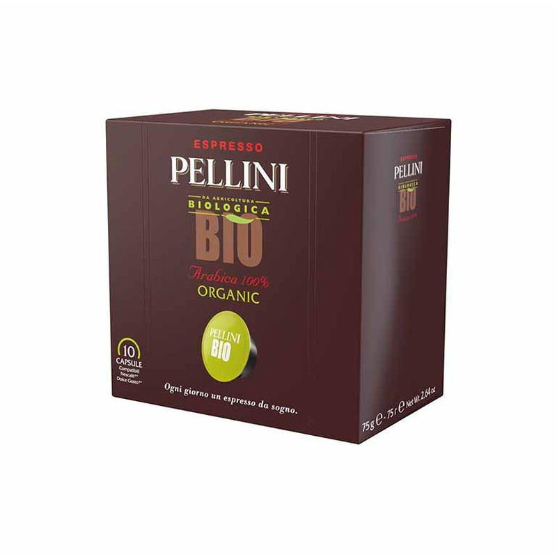 Kohvikapslid Bio Dolce Gusto Pellini öko 10tk