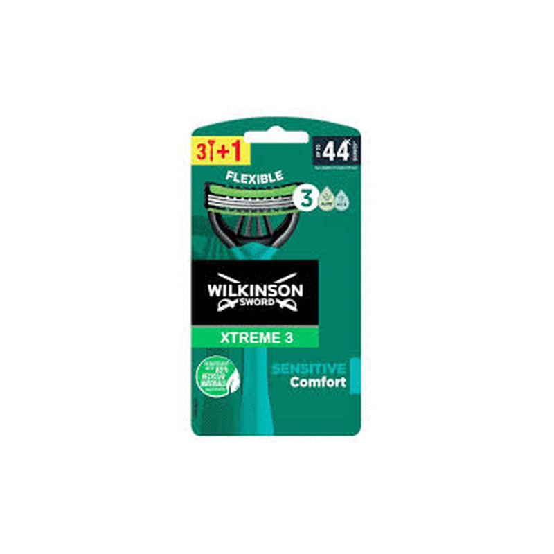 Raseerijad WILKINSON Xtr.3 Sensitive 4tk