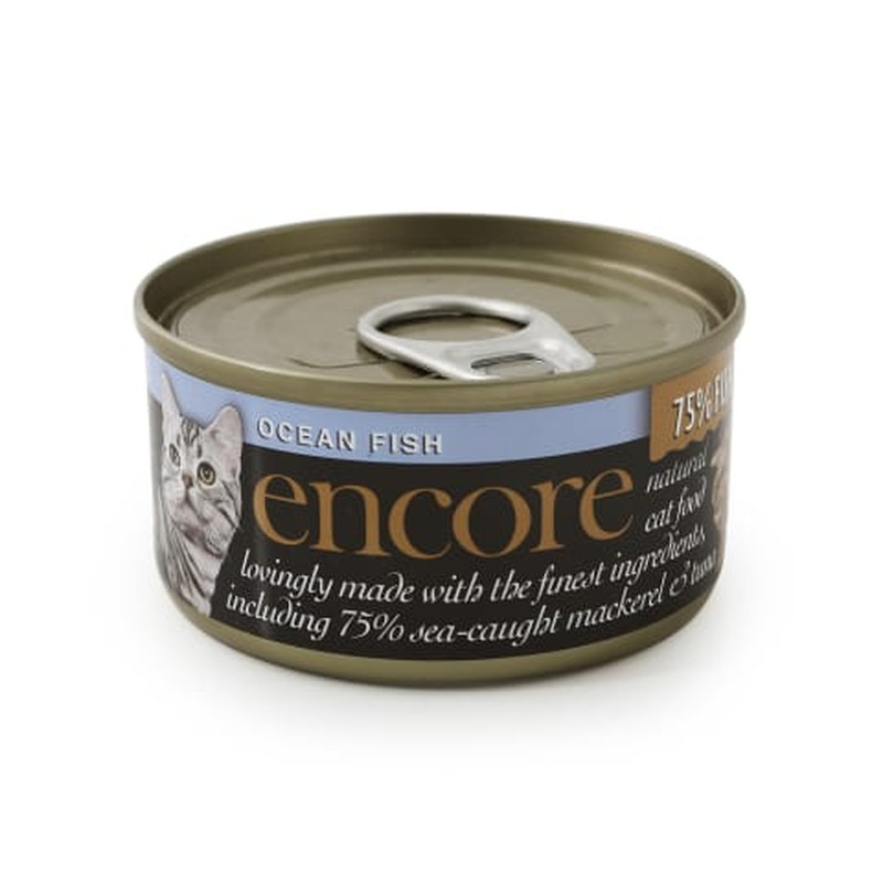 Konserv kassidele Encore ookeanikalaga 70g