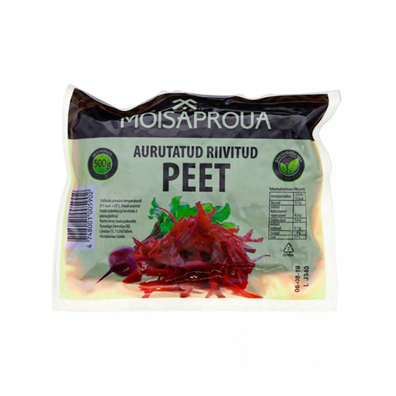 Riivitud aurutatud peet, MÕISAPROUA, 500 g