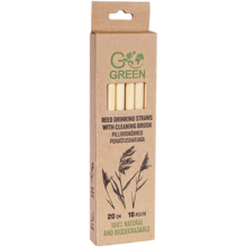 Pillirookõrred harjaga, GO GREEN, 10 tk