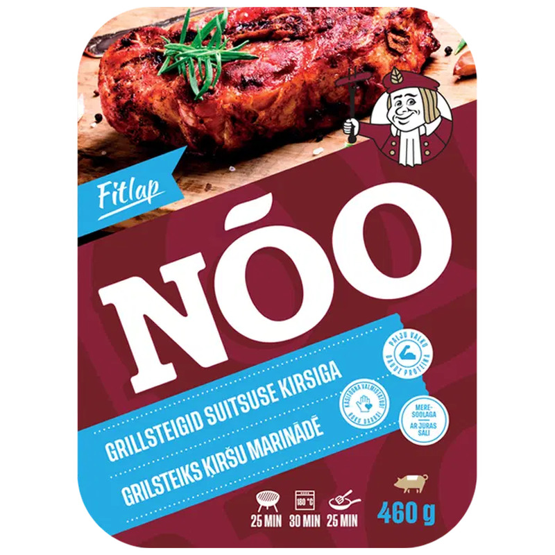 Nõo Fitlap grillsteik suitsuse kirsiga 460g