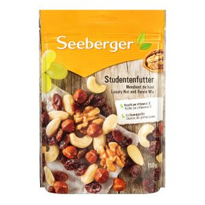 Seeberger Luxury pähklite ja rosinate segu 150 g