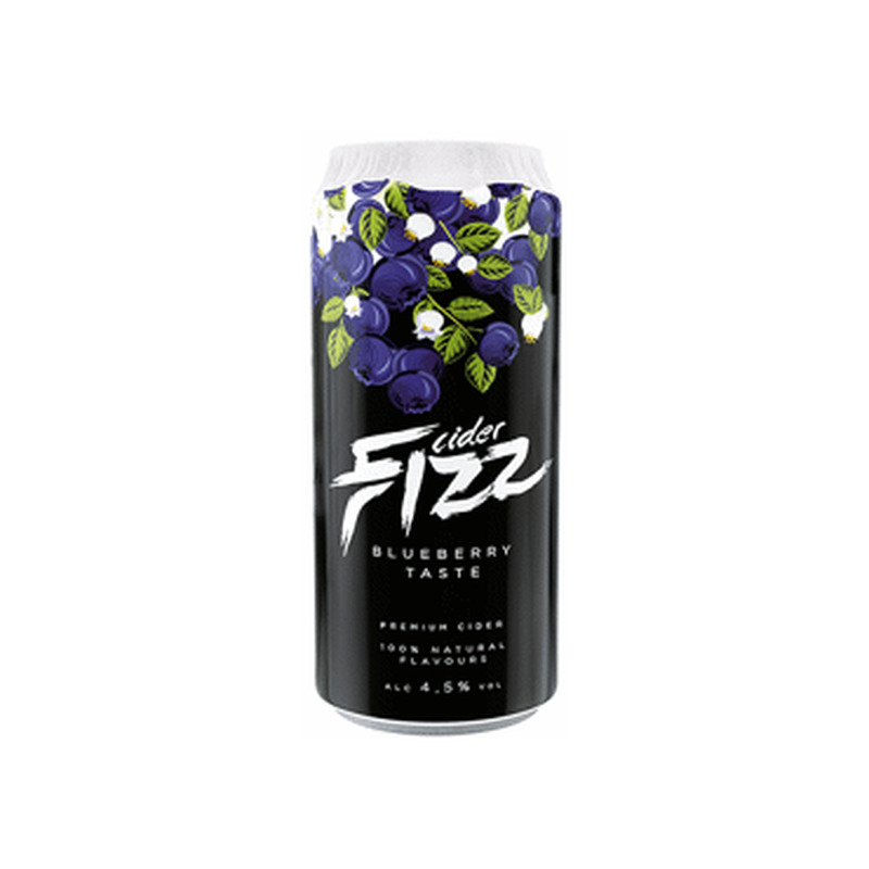 Siider FIZZ Blueberry 4.5% 500ml prk