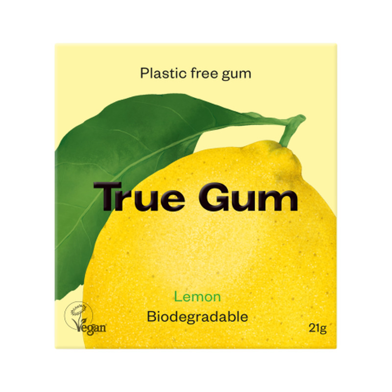Närimiskumm sidruni True Gum 21g