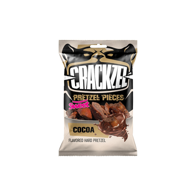Pretzelitükid Crackzel Kakaoga 85g