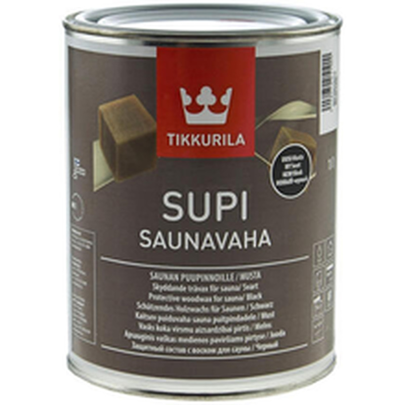 Saunakaitseaine SUPI SAUNAVAHA 1 l must