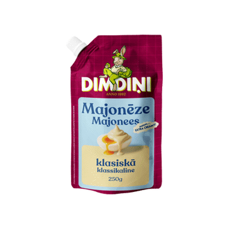 Majonees DIMDINI klassikaline 250g