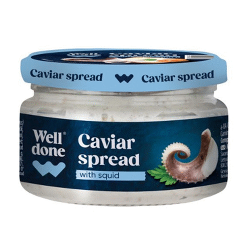 Kaaviarimääre kalmaariga WELL DONE 160g