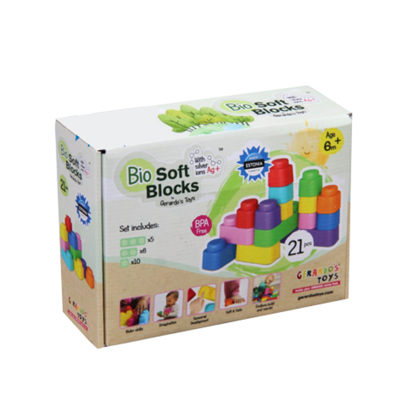 Pehmed klotsid Gerardo's Toys 21tk