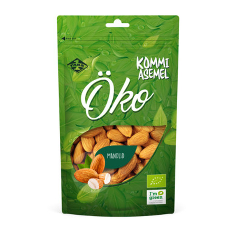 KOMMI ASEMEL ÖKO Mandlid 150g