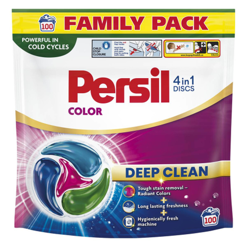 Pesukapslid värvilisele pesule Persil 100tk