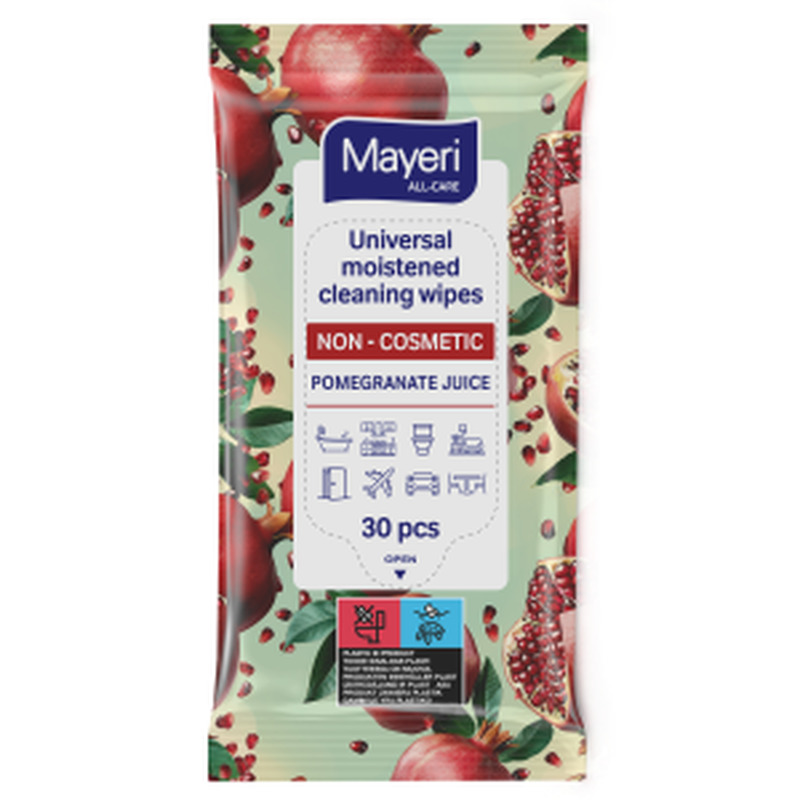 Puhastuslapid Pomergranate Juice, MAYERI, 30 tk