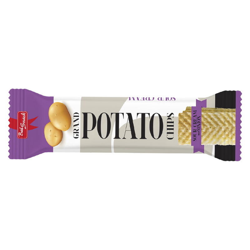 Grand Chips Kartulivahvel Hapukoore- ja sibulamaitseline 90g Balsnack