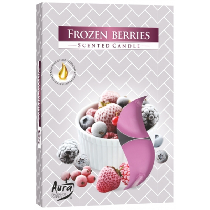 Lõhnateeküünlad Frozen Berries 3-4h 6tk