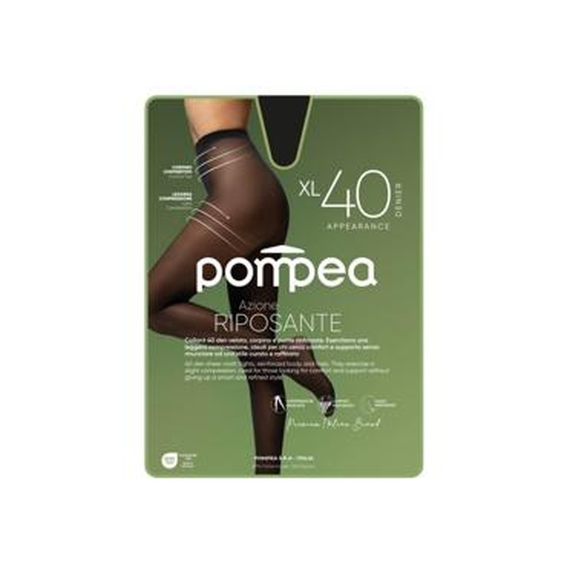 N.sukkpük.POMPEA Riposante 40d nero XL