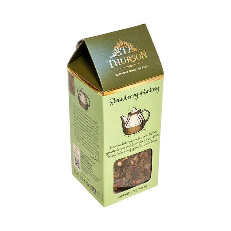 Roheline tee Strawberry Fantasy, THURSON, 75 g