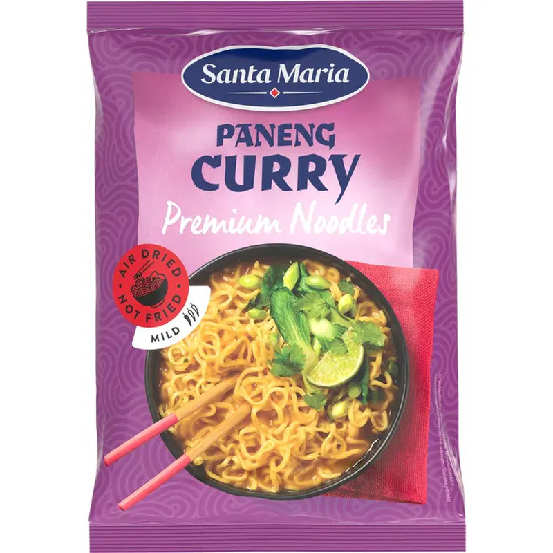 Santa Maria Premium nuudlid punase karriga, 85 g