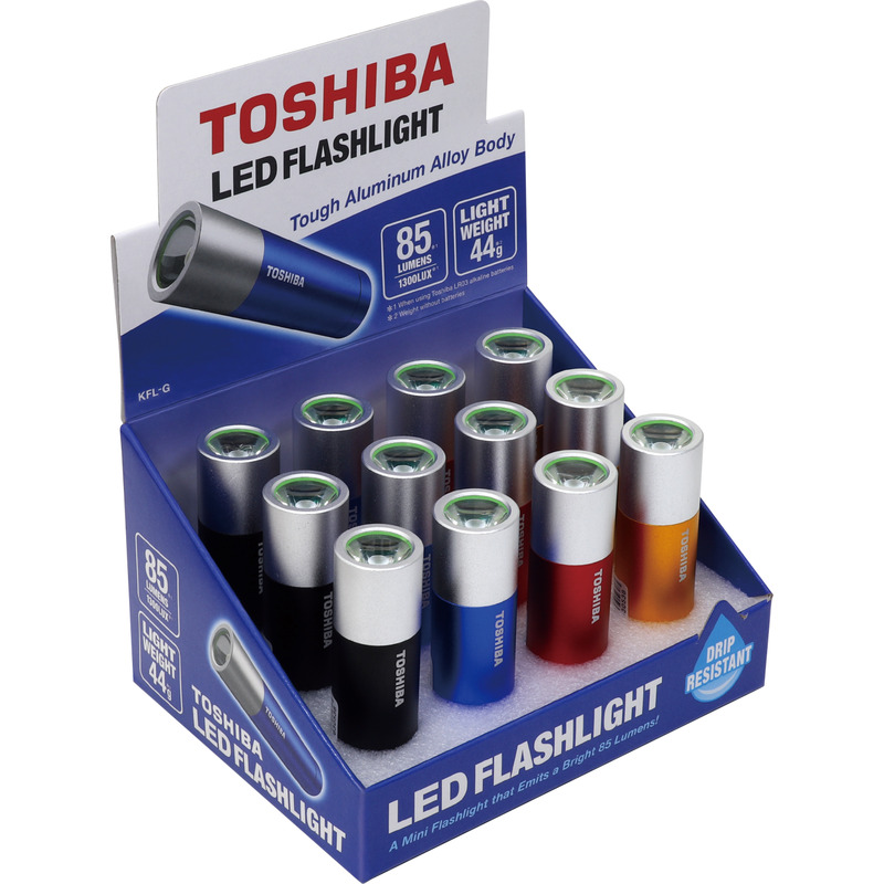 KAST 12 tk! Toshiba taskulamp Mini LED KFL-G, 85lm