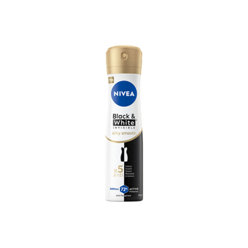 Deodorant NIVEA B&W Silky Smooth 150ml