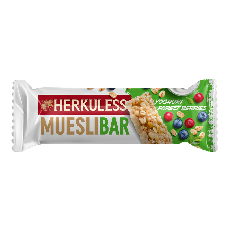 HERKULESS Müslibatoon jogurti ja metsamarja 25g