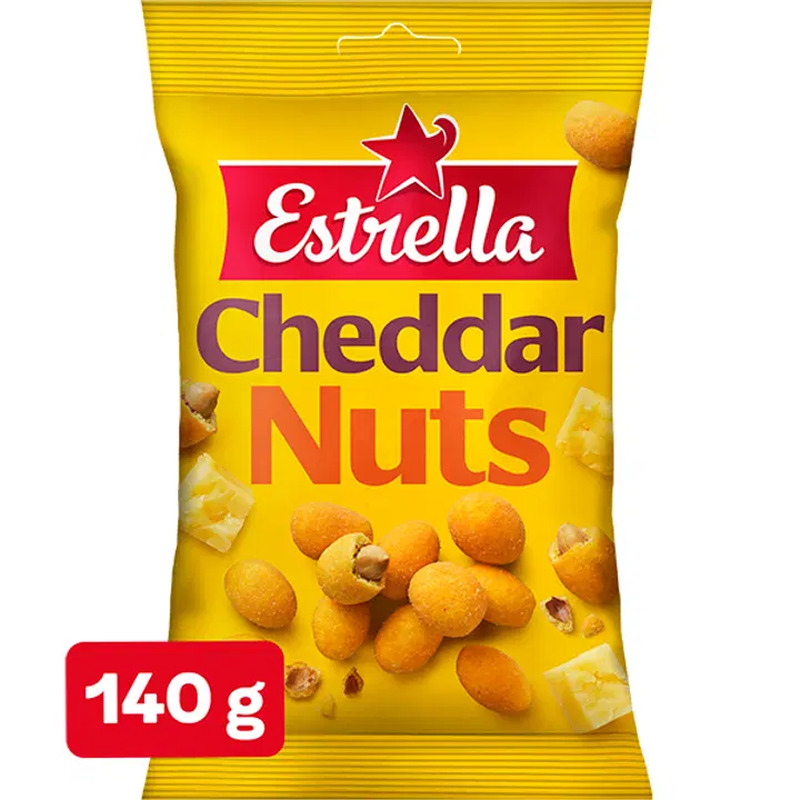 Estrella pähklid cheddarimaitselised 140g