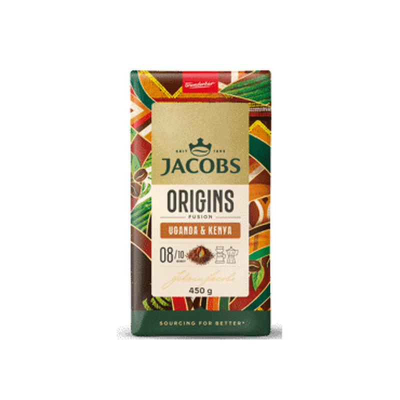 Jahvatatud kohv JACOBS Uganda&Kenya 450g