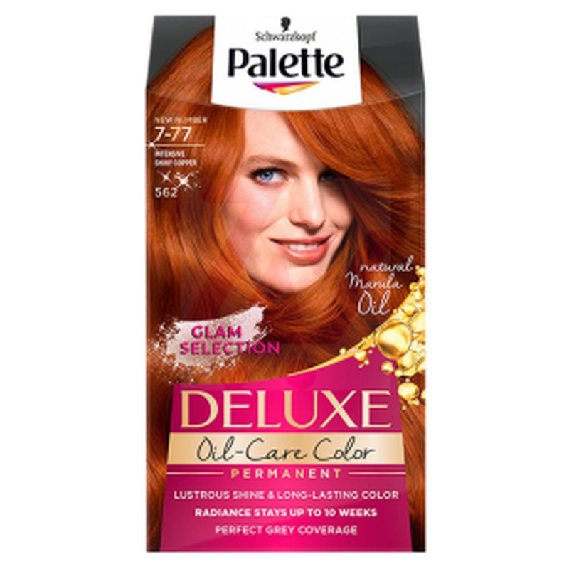 Püsivärv Deluxe 562 intensiivne särav vask, PALETTE, 1 tk