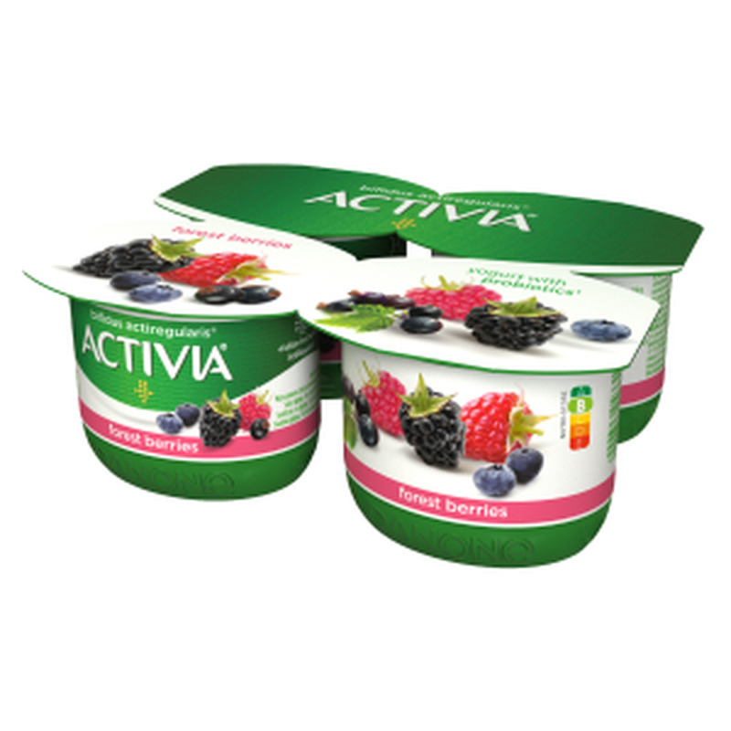 Activia jogurt 4x120g, metsamarja