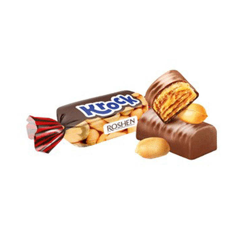 Glas.kommid maapähklitega ROSHEN,kg