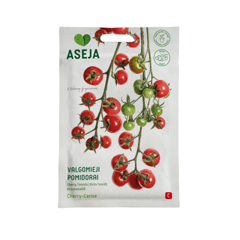 Söödavad tomatid Cherry-Cerise Aseja 0,2g 20-0132 (C)