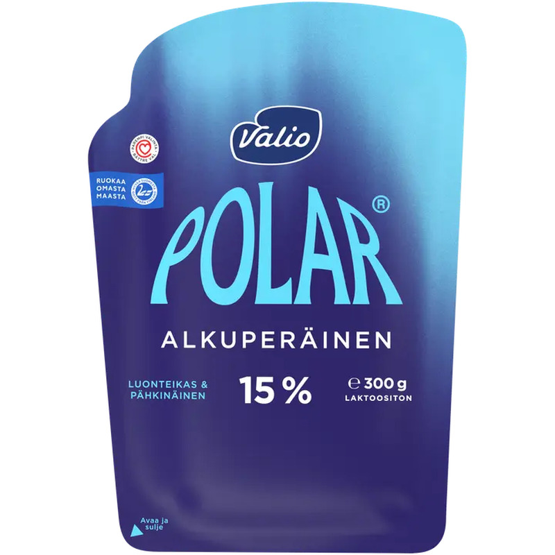 Valio Polar viilujuust 15%, 300g