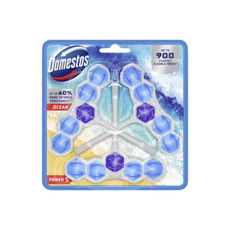 WC-värskend.DOMESTOS Power 5 Ocean 3x50g