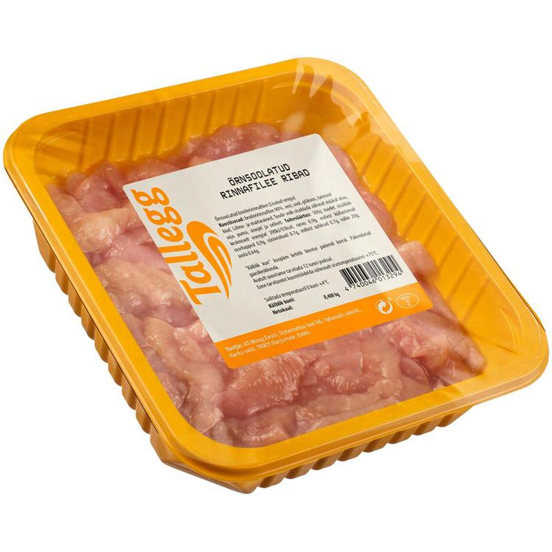 Õrnsoolatud broileririnnafileeribad, TALLEGG, 400 g