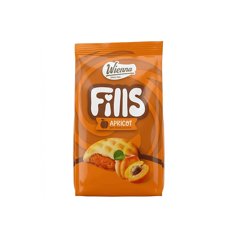 Küüsised WIENNA Fills Aprikoositäidisega 123g