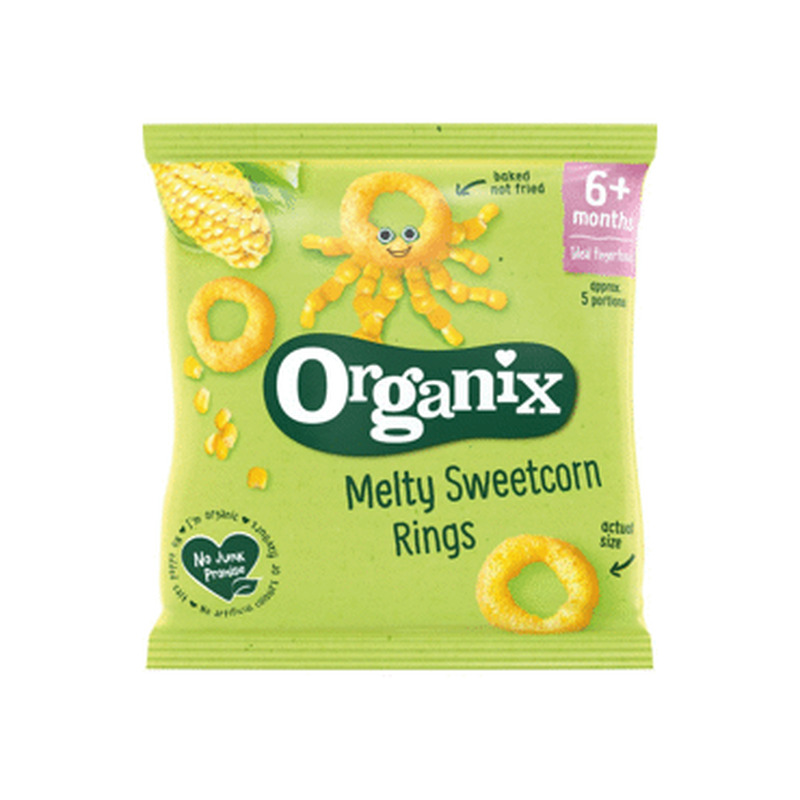 Maisirõngad krõbedad ORGANIX Öko 6k 20g