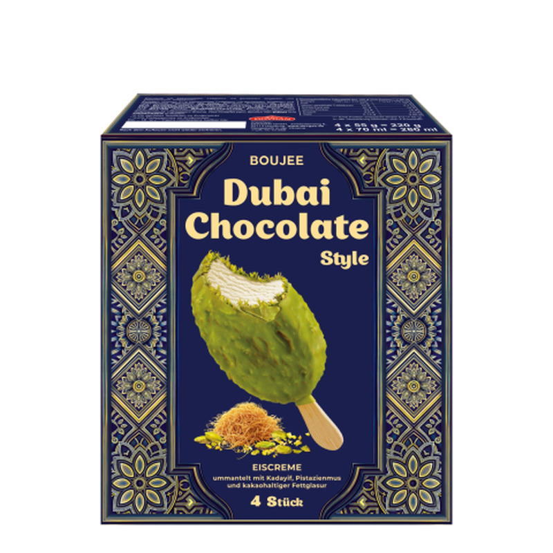 Jäätis Boujee Dubai Chocolate 330ml/220g